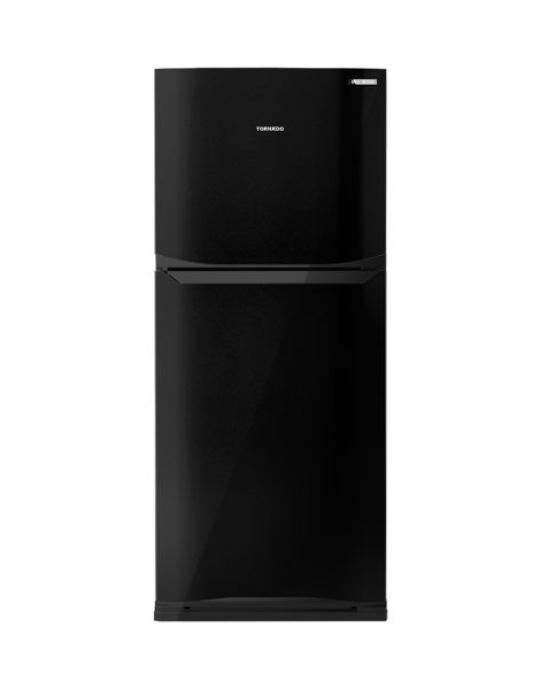 ثلاجه تورنيدو 395 لتر اسود  انفرتر RF-51FTV-BK